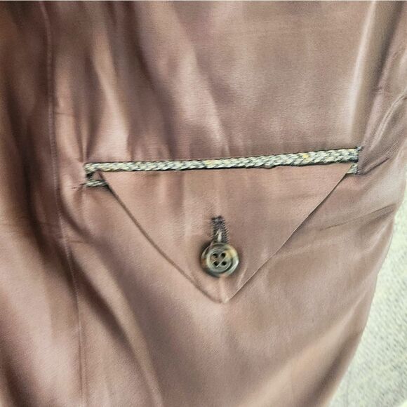 Burberry Vintage Tan Tweed Men's Blazer - Picture 9 of 10